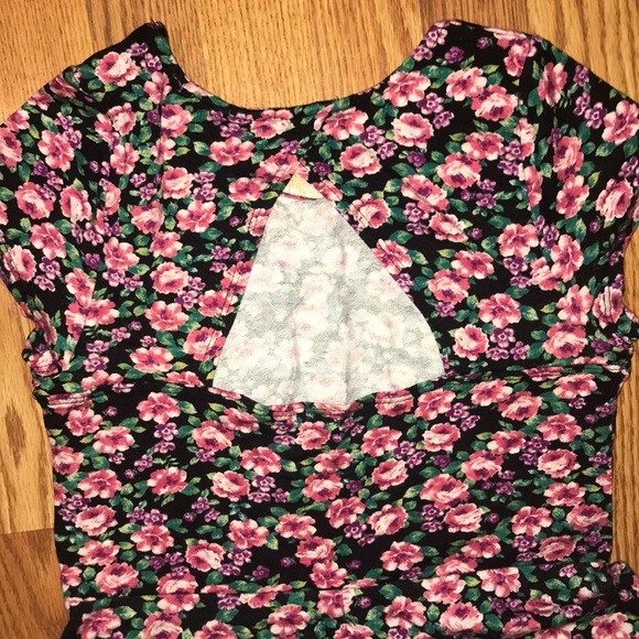 (Sold) Floral Dress - Picture 2 of 2